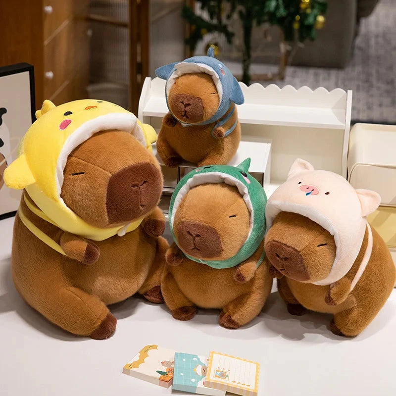 kawaiies-softtoys-plushies-kawaii-plush-Capybara Animal Cosplay Hat Plushies Soft toy