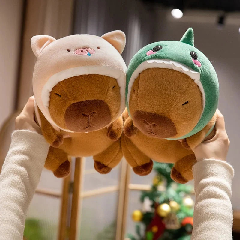 kawaiies-softtoys-plushies-kawaii-plush-Capybara Animal Cosplay Hat Plushies Soft toy