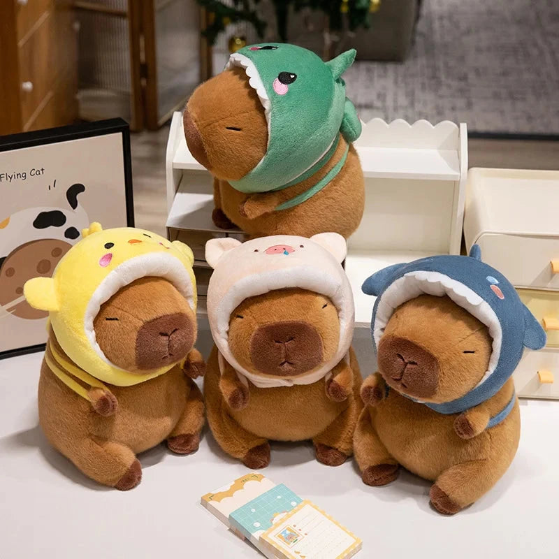 kawaiies-softtoys-plushies-kawaii-plush-Capybara Animal Cosplay Hat Plushies Soft toy