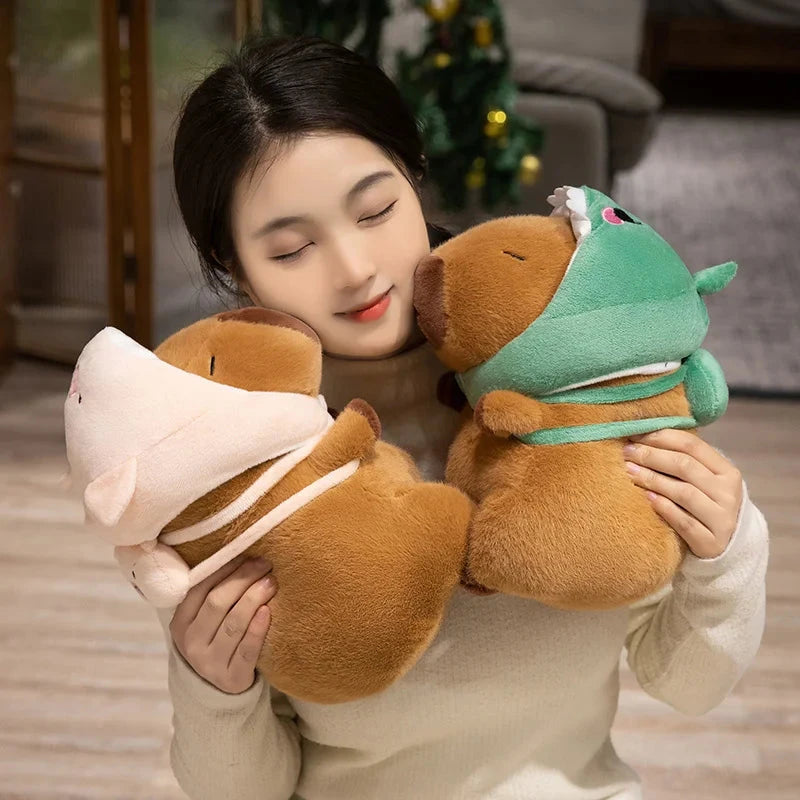 kawaiies-softtoys-plushies-kawaii-plush-Capybara Animal Cosplay Hat Plushies Soft toy