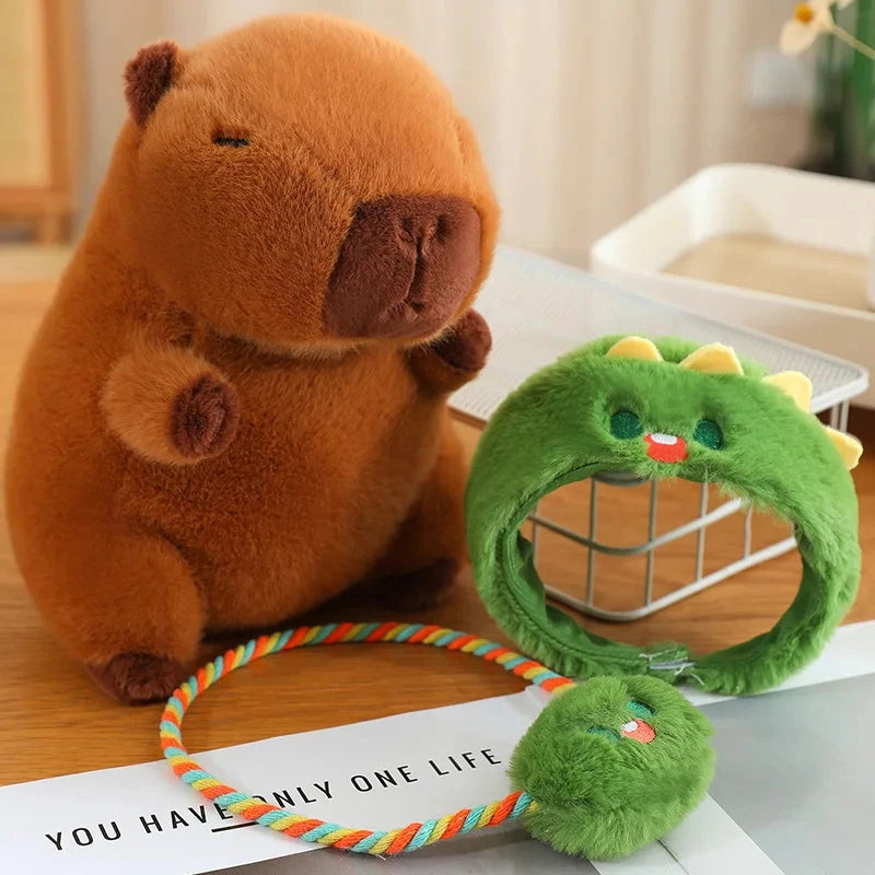 kawaiies-softtoys-plushies-kawaii-plush-Capybara Frog Besties Costume Plush Soft toy