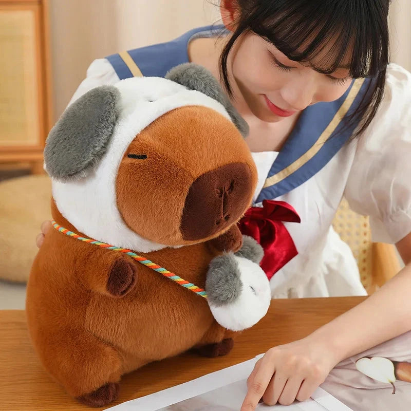kawaiies-softtoys-plushies-kawaii-plush-Capybara Frog Besties Costume Plush Soft toy