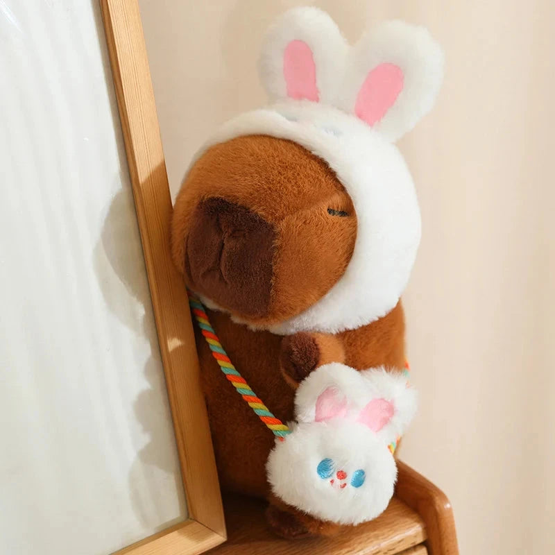 kawaiies-softtoys-plushies-kawaii-plush-Capybara Frog Besties Costume Plush Soft toy