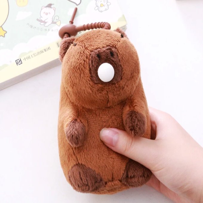 kawaiies-softtoys-plushies-kawaii-plush-Capybara Keychain Pendant Plush Soft toy Bubble