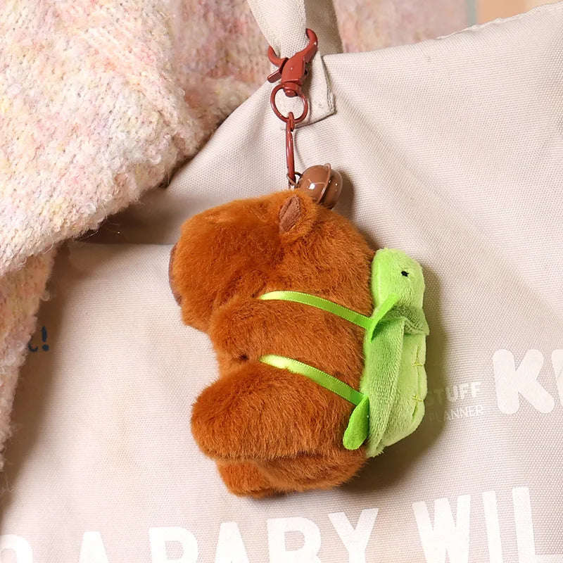 kawaiies-softtoys-plushies-kawaii-plush-Capybara Keychain Pendant Plush Soft toy Tortoise