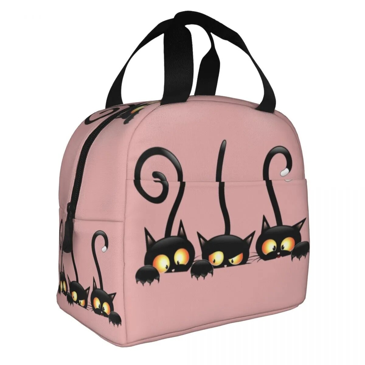 kawaiies-softtoys-plushies-kawaii-plush-Cat Illustration Halloween Themed Lunch Bags Bag