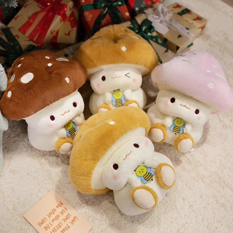 kawaiies-softtoys-plushies-kawaii-plush-Chibi Mushroom Plush Buddies Soft toy