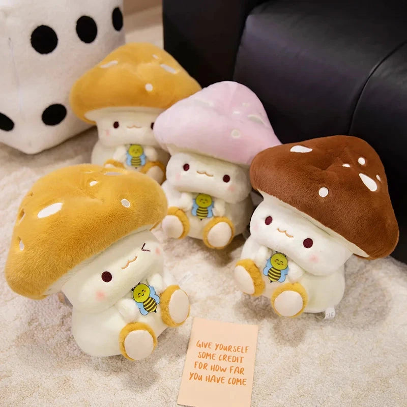 kawaiies-softtoys-plushies-kawaii-plush-Chibi Mushroom Plush Buddies Soft toy