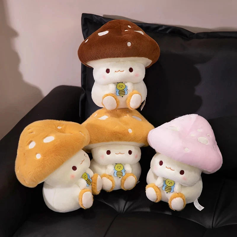 kawaiies-softtoys-plushies-kawaii-plush-Chibi Mushroom Plush Buddies Soft toy