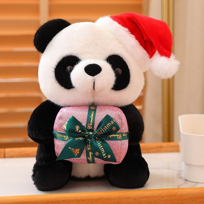 kawaiies-softtoys-plushies-kawaii-plush-Christmas Santa Panda Plushies Soft toy Gift 