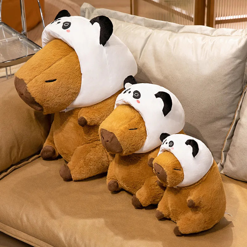kawaiies-softtoys-plushies-kawaii-plush-Chunky Kawaii Capybara Plush with Hat Soft toy