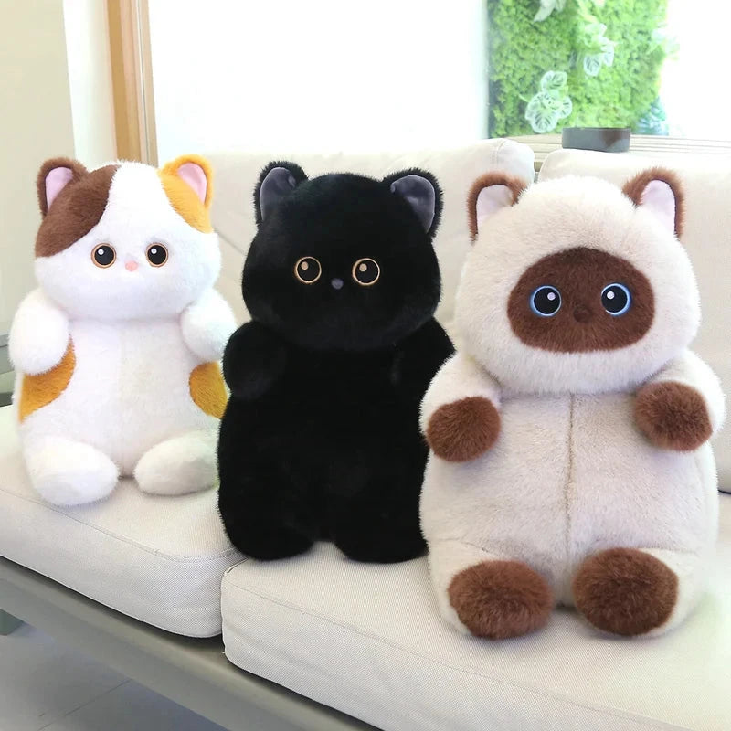 kawaiies-softtoys-plushies-kawaii-plush-Churu, Boba & Mocca The Snuggly Cat Plush Squad Soft toy
