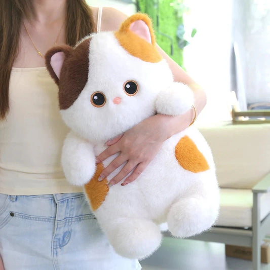 kawaiies-softtoys-plushies-kawaii-plush-Churu, Boba & Mocca The Snuggly Cat Plush Squad Soft toy