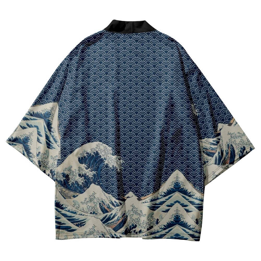 kawaiies-softtoys-plushies-kawaii-plush-Classic Japanese Kanagawa Wave Unisex Kimono Kimono