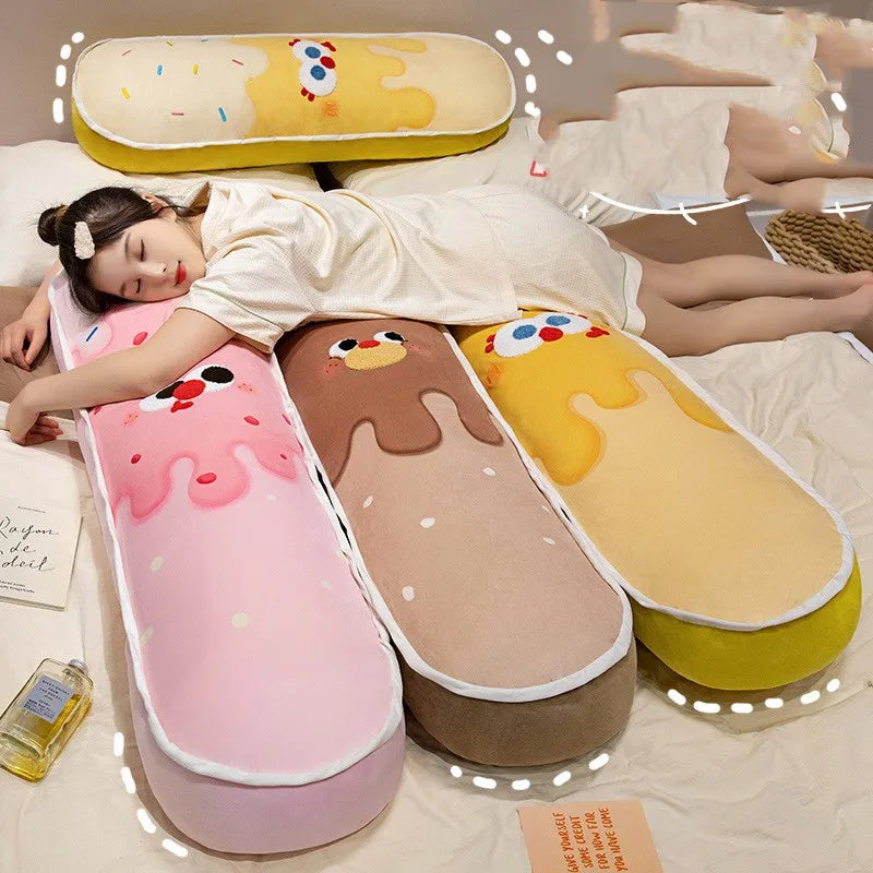 kawaiies-softtoys-plushies-kawaii-plush-Colourful Ice Cream Long Pillow Plushie Soft toy