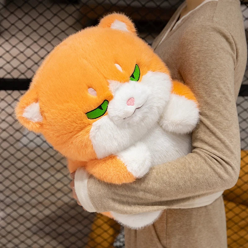 kawaiies-softtoys-plushies-kawaii-plush-Cute Chubby Gray Ginger Cat Plushies Soft toy