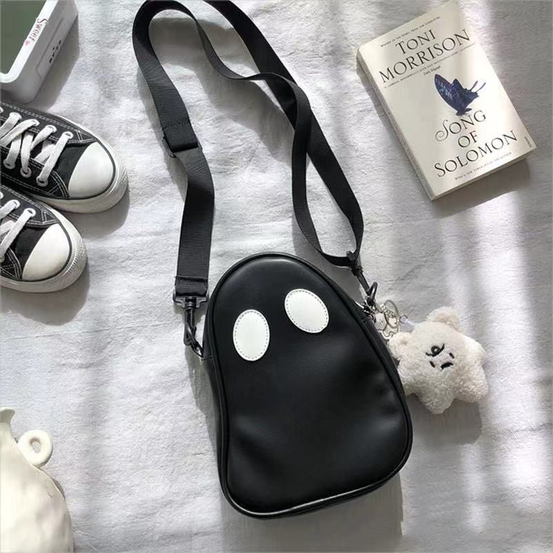 kawaiies-softtoys-plushies-kawaii-plush-Cute Round Ghost Bag | NEW Apparel