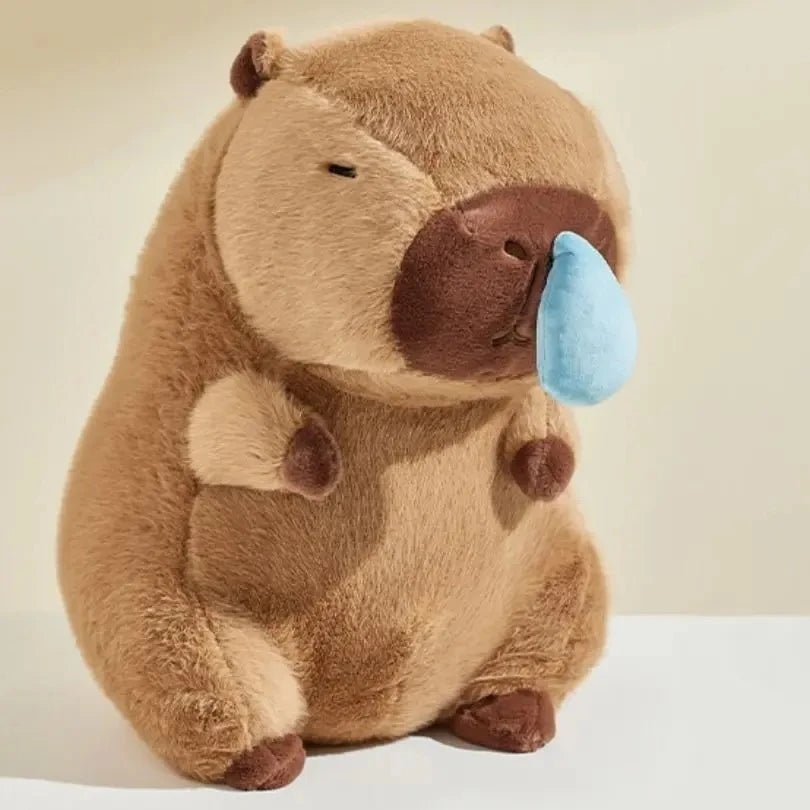 kawaiies-softtoys-plushies-kawaii-plush-Cute Snotty Capybara Runny Nose Plushie Soft toy 8in / 20cm