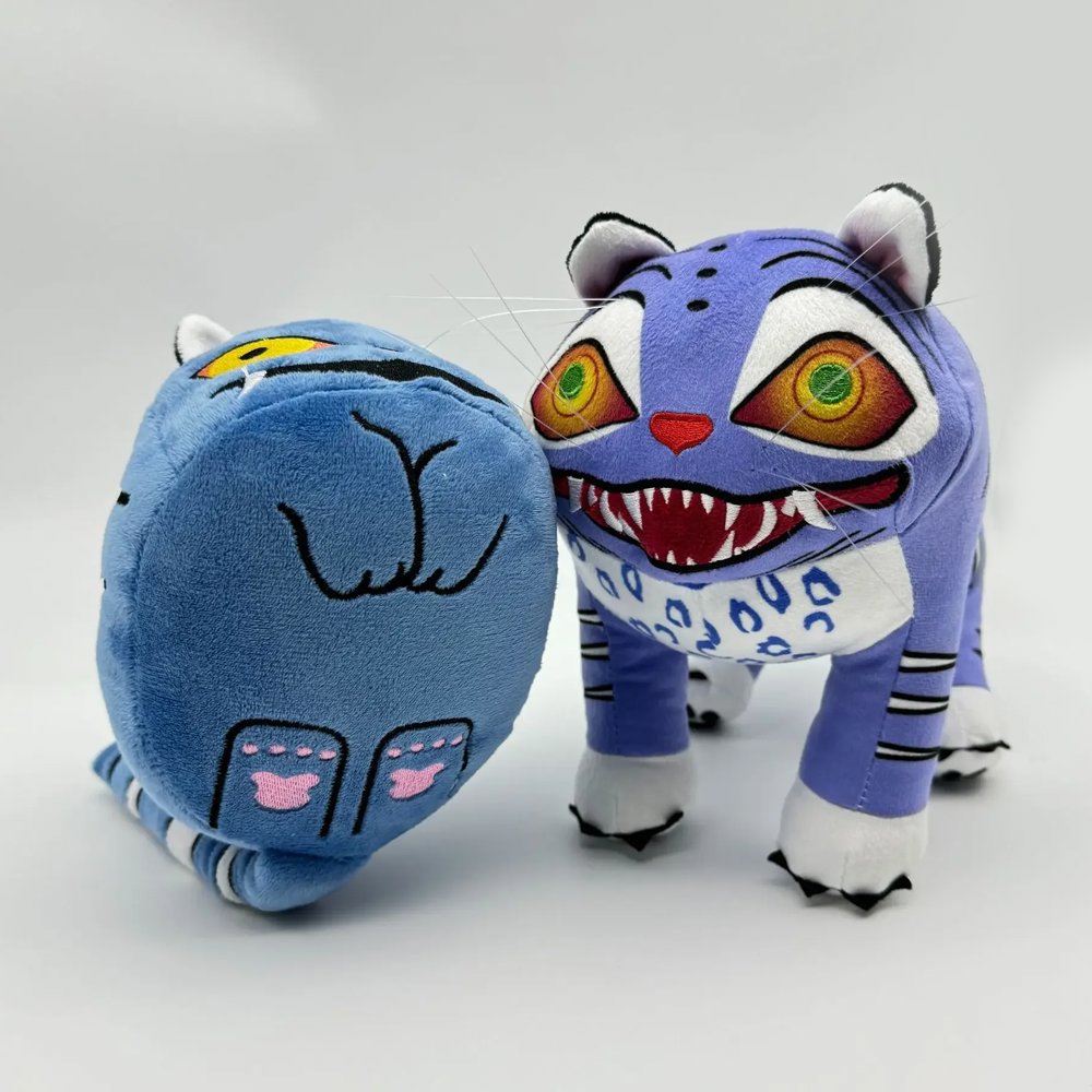 kawaiies-softtoys-plushies-kawaii-plush-Demon Hunter Blue Tiger & Crow Plushies Soft toy