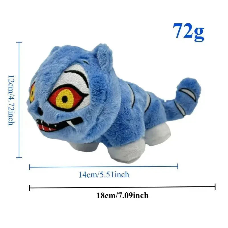 kawaiies-softtoys-plushies-kawaii-plush-Demon Hunter Blue Tiger & Crow Plushies Soft toy