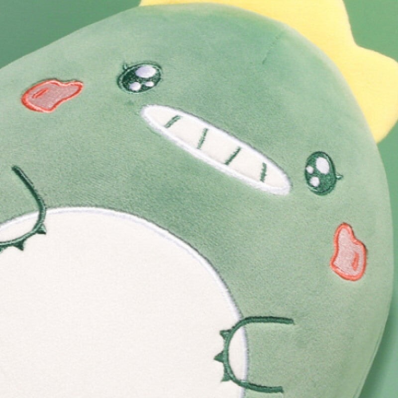 kawaiies-softtoys-plushies-kawaii-plush-Dino 2-in-1 Travel Neck Support Pillow & Plushie Pillows