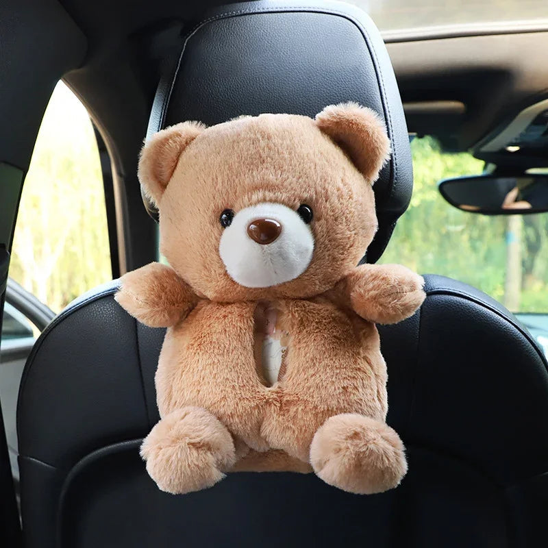kawaiies-softtoys-plushies-kawaii-plush-Duck and Bear Car Plush Tissue Box Cover Car