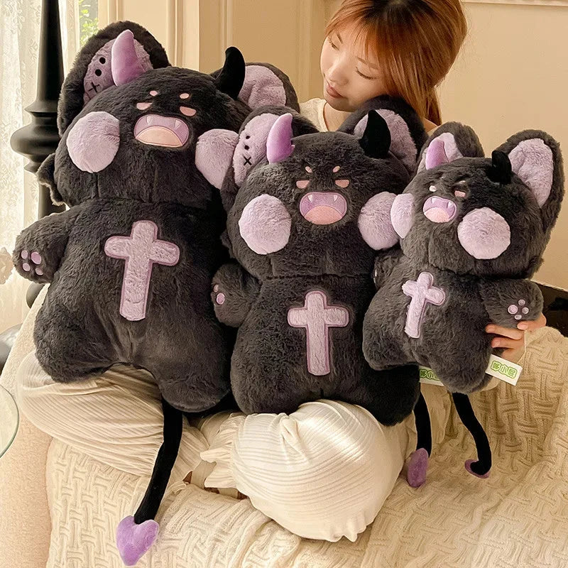 kawaiies-softtoys-plushies-kawaii-plush-Evil Kawaii Fluffy Fox Halloween Plushies Soft toy
