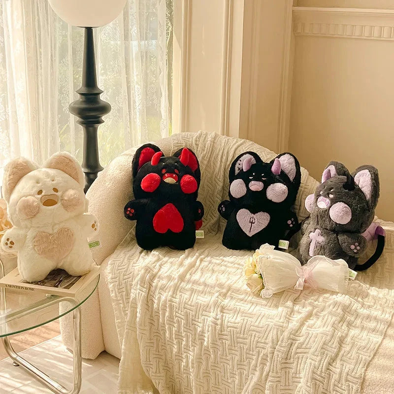 kawaiies-softtoys-plushies-kawaii-plush-Evil Kawaii Fluffy Fox Halloween Plushies Soft toy