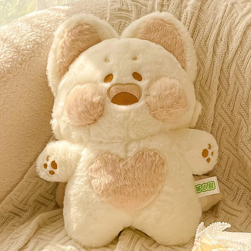 kawaiies-softtoys-plushies-kawaii-plush-Evil Kawaii Fluffy Fox Halloween Plushies Soft toy Angel 16in / 40cm