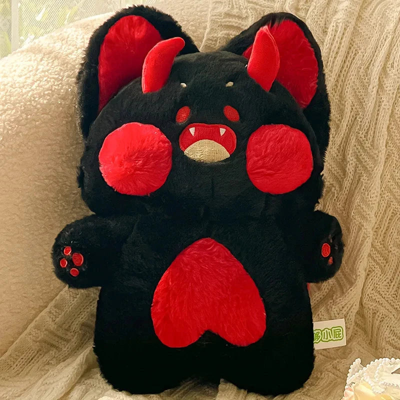 kawaiies-softtoys-plushies-kawaii-plush-Evil Kawaii Fluffy Fox Halloween Plushies Soft toy Devil 16in / 40cm