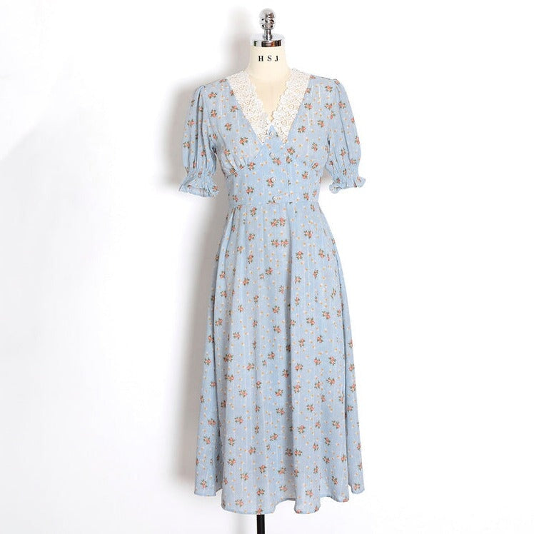 kawaiies-softtoys-plushies-kawaii-plush-Floral Vintage Lace Cottage Dress Apparel