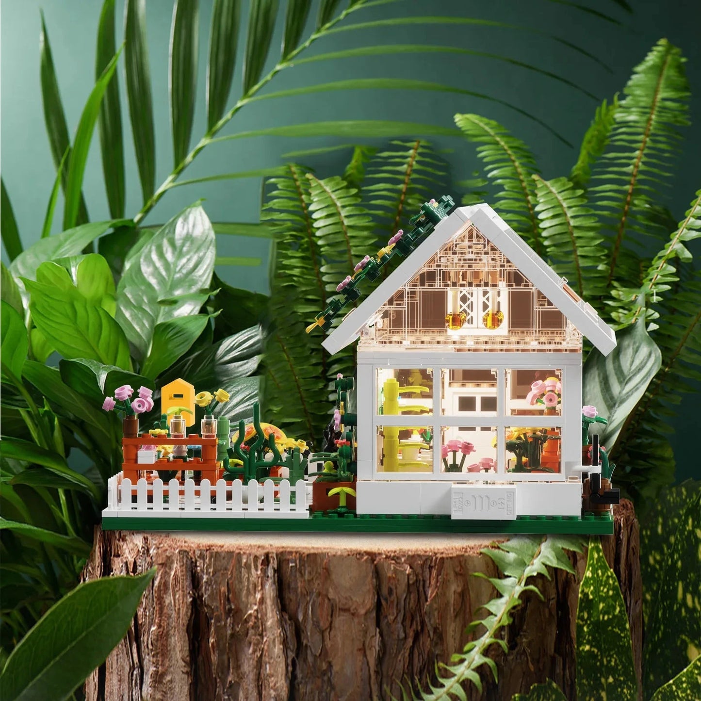 kawaiies-softtoys-plushies-kawaii-plush-Flower Greenhouse Garden Micro Building Set Build it