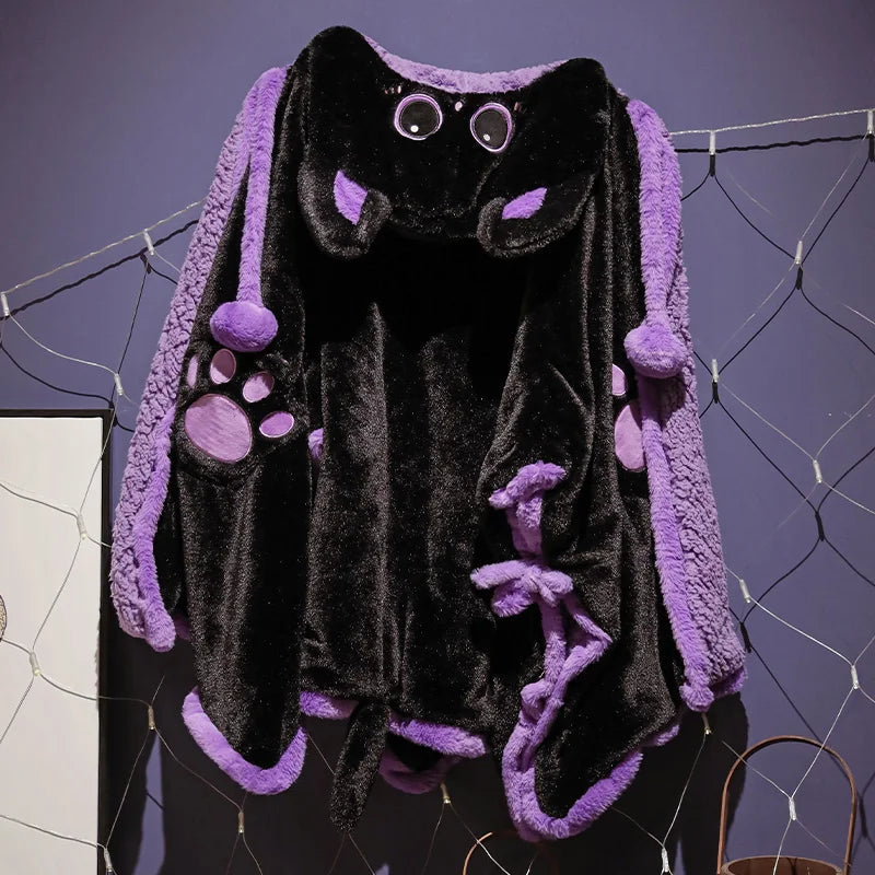 kawaiies-softtoys-plushies-kawaii-plush-Fluffy Capybara Cloak Hooded Blanket Cape Apparel