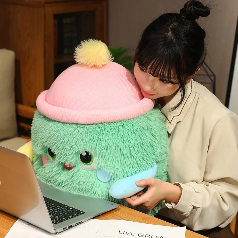 kawaiies-softtoys-plushies-kawaii-plush-Fluffy Monster Milk Bottles Plushie Soft toy
