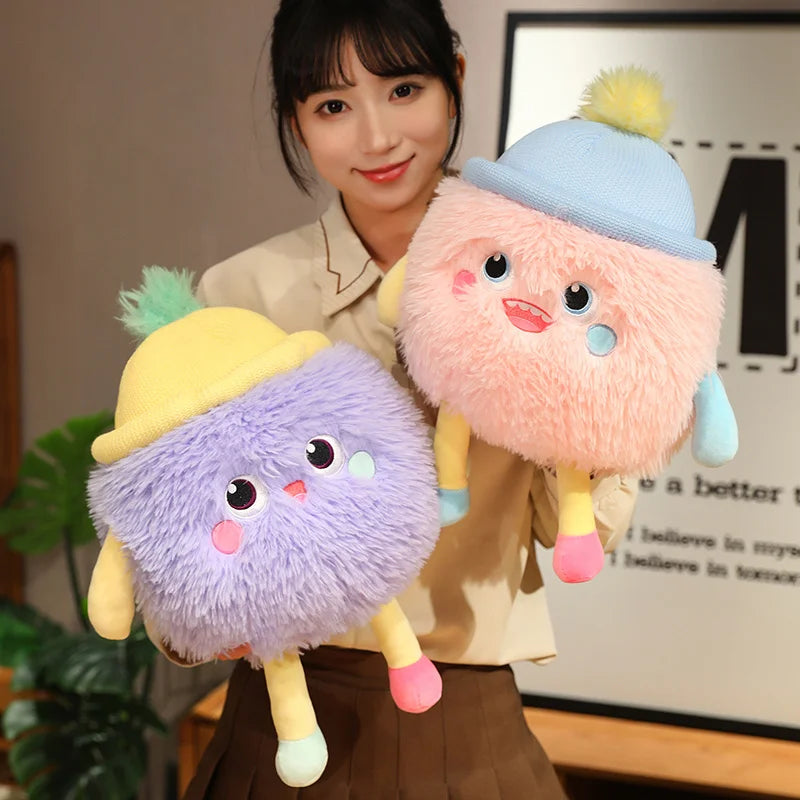 kawaiies-softtoys-plushies-kawaii-plush-Fluffy Monster Milk Bottles Plushie Soft toy