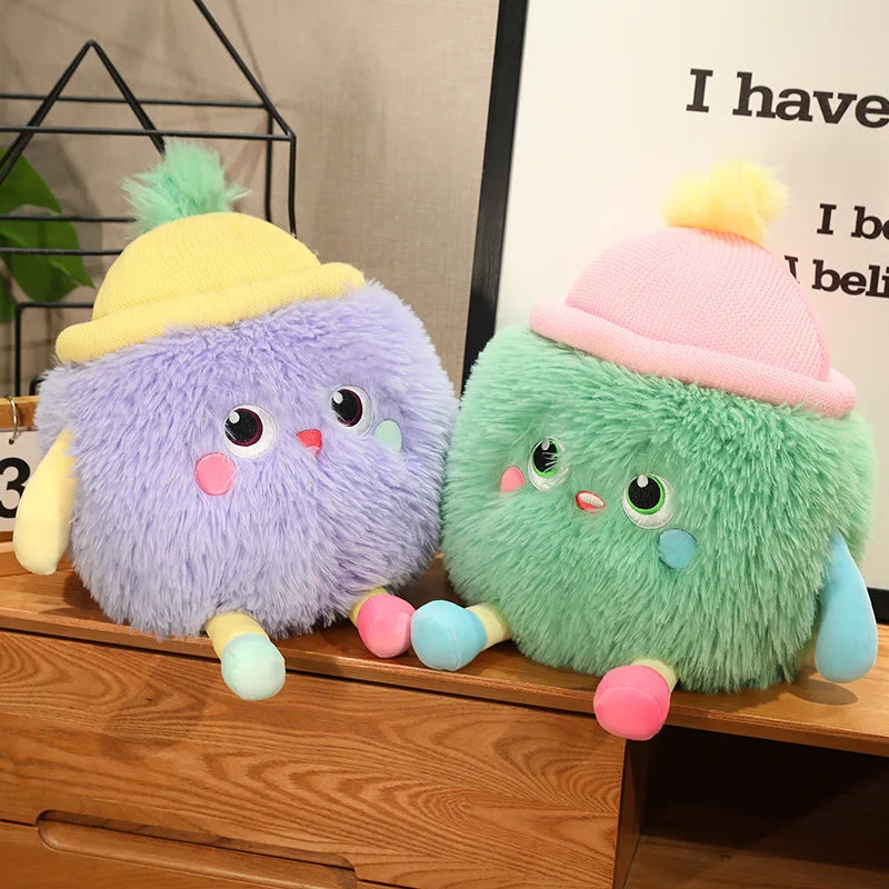 kawaiies-softtoys-plushies-kawaii-plush-Fluffy Monster Milk Bottles Plushie Soft toy