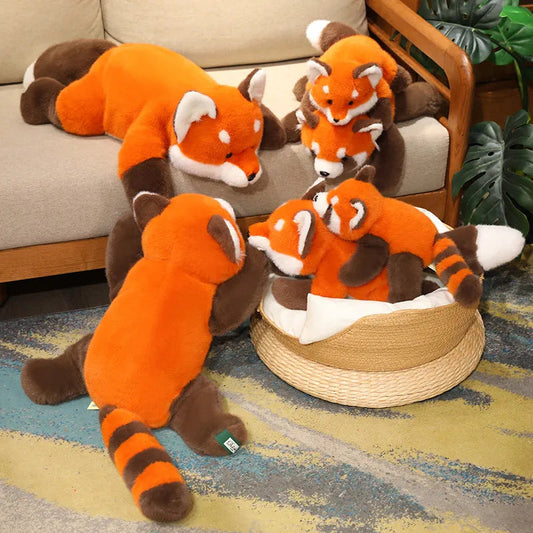 kawaiies-softtoys-plushies-kawaii-plush-Fluffy Red Panda & Fox Plushies Soft toy
