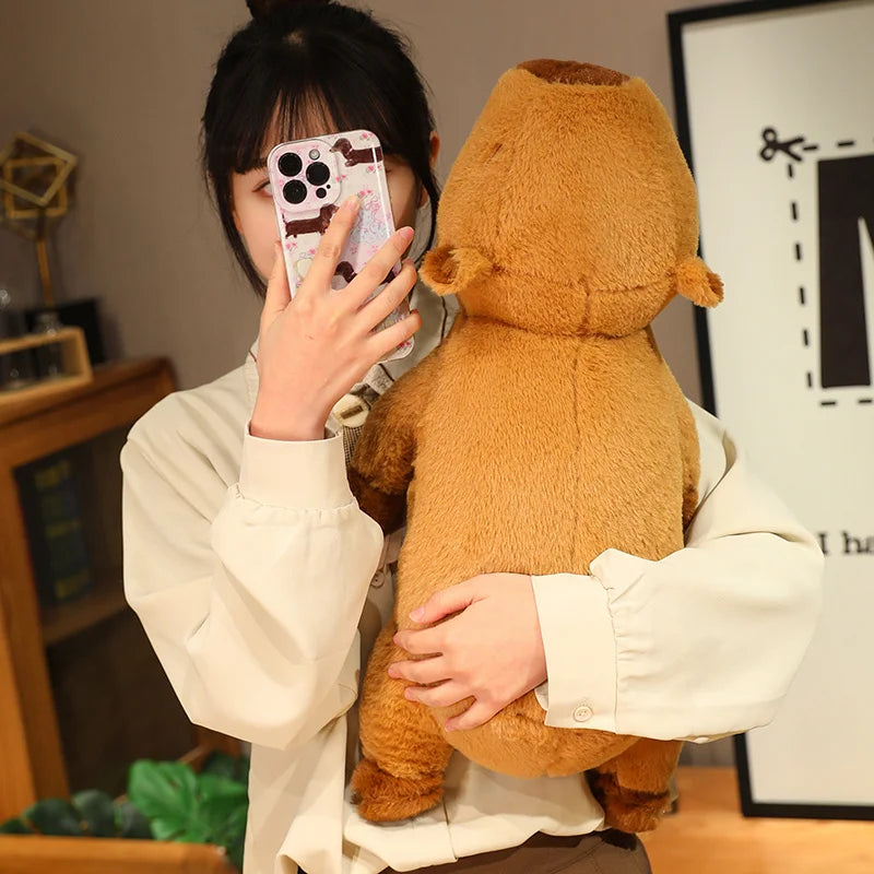 kawaiies-softtoys-plushies-kawaii-plush-Fluffy Sleepy Capybara Plushies Soft toy