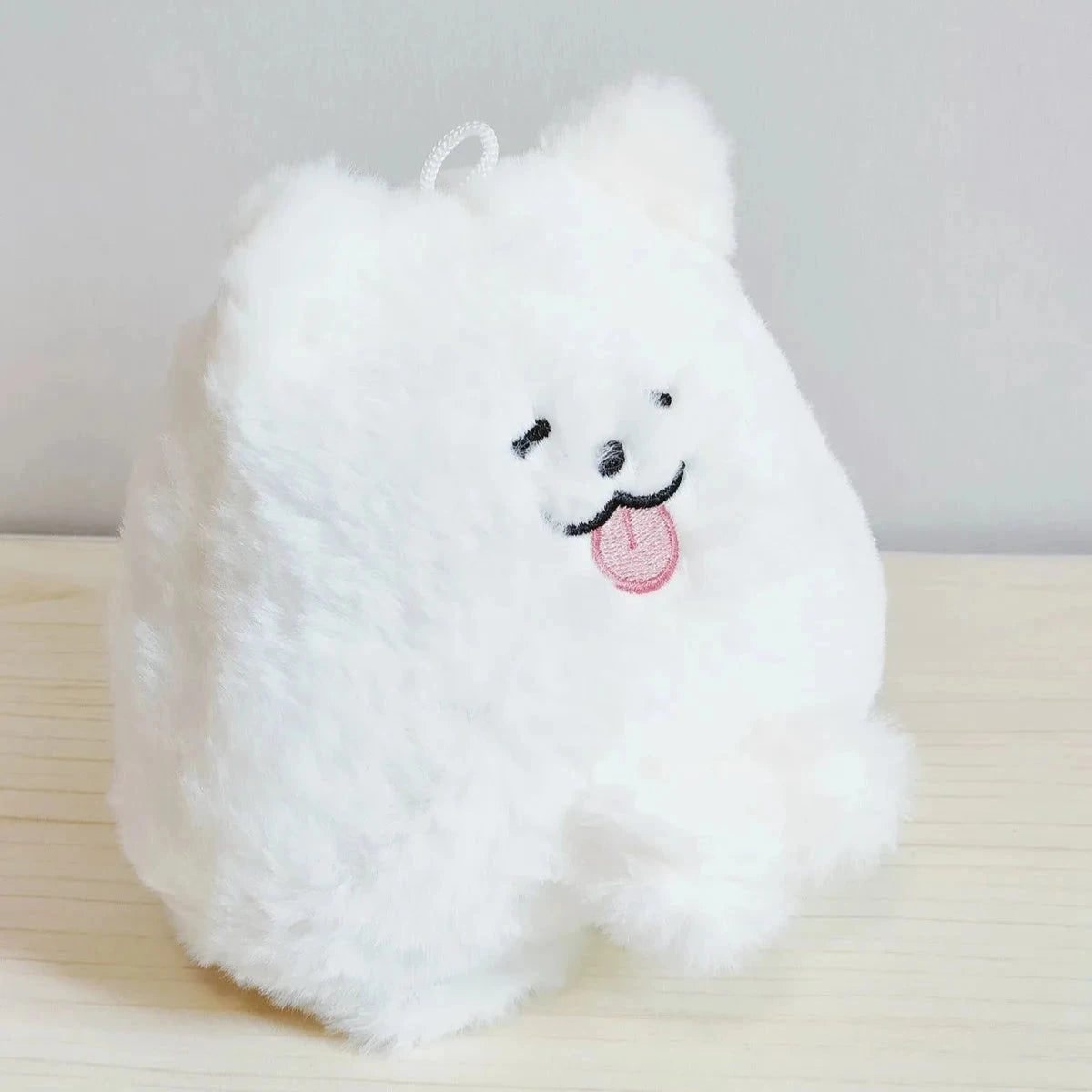 kawaiies-softtoys-plushies-kawaii-plush-Fluffy White Samoyed Puppy Plushie Soft toy
