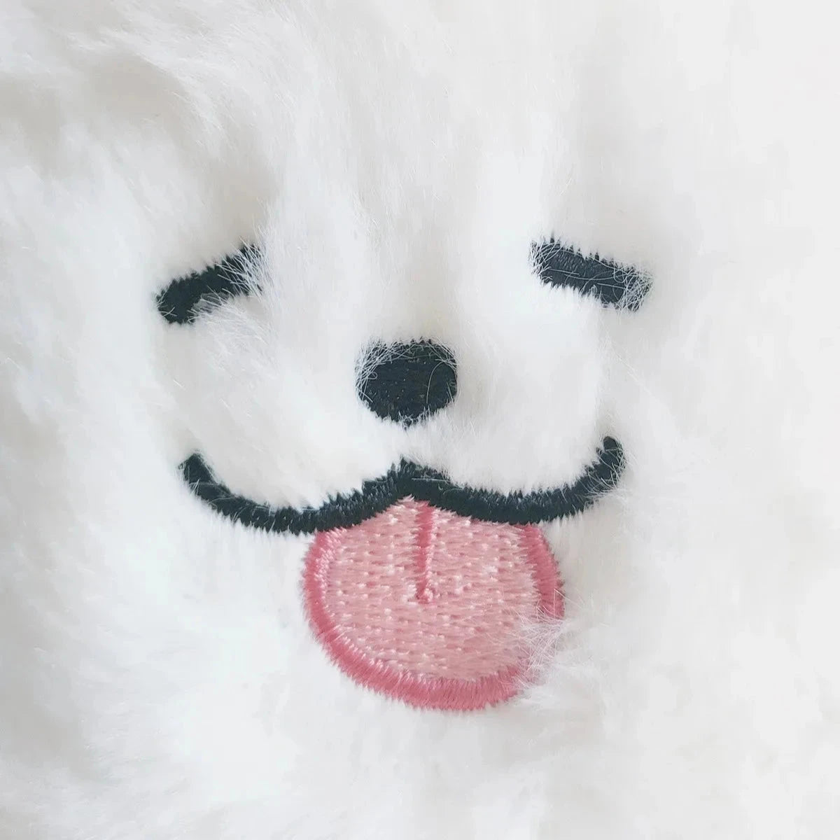 kawaiies-softtoys-plushies-kawaii-plush-Fluffy White Samoyed Puppy Plushie Soft toy