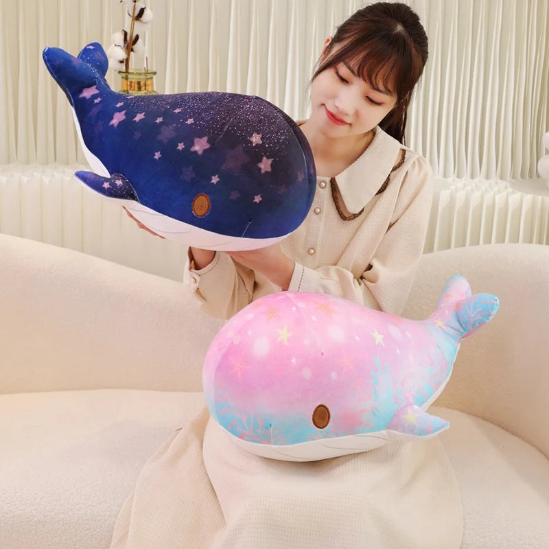 kawaiies-softtoys-plushies-kawaii-plush-Galaxy Starry Kawaii Blue Pink Whale Plushies Soft toy