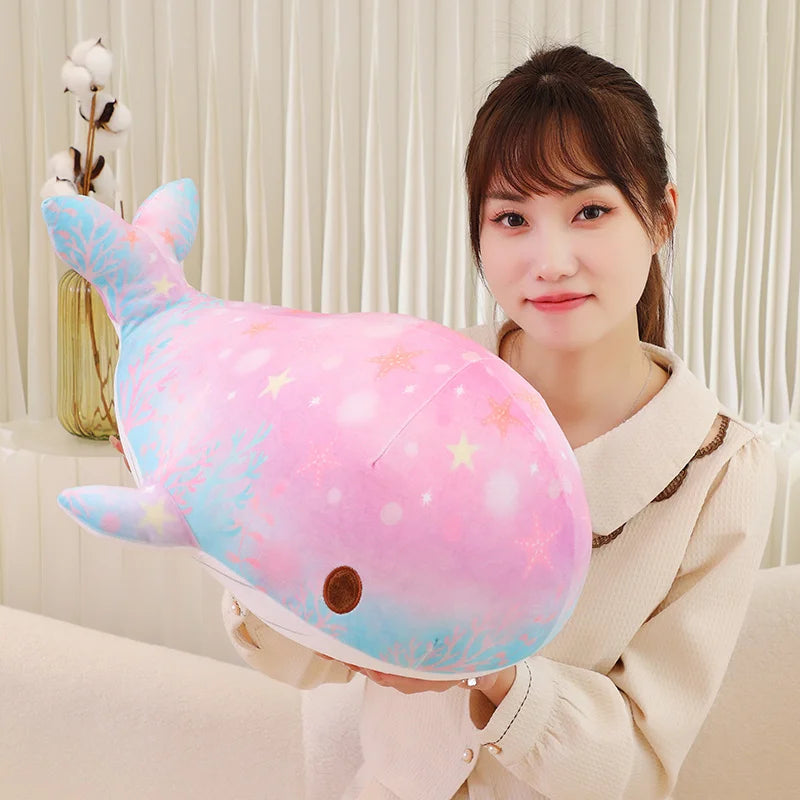 kawaiies-softtoys-plushies-kawaii-plush-Galaxy Starry Kawaii Blue Pink Whale Plushies Soft toy