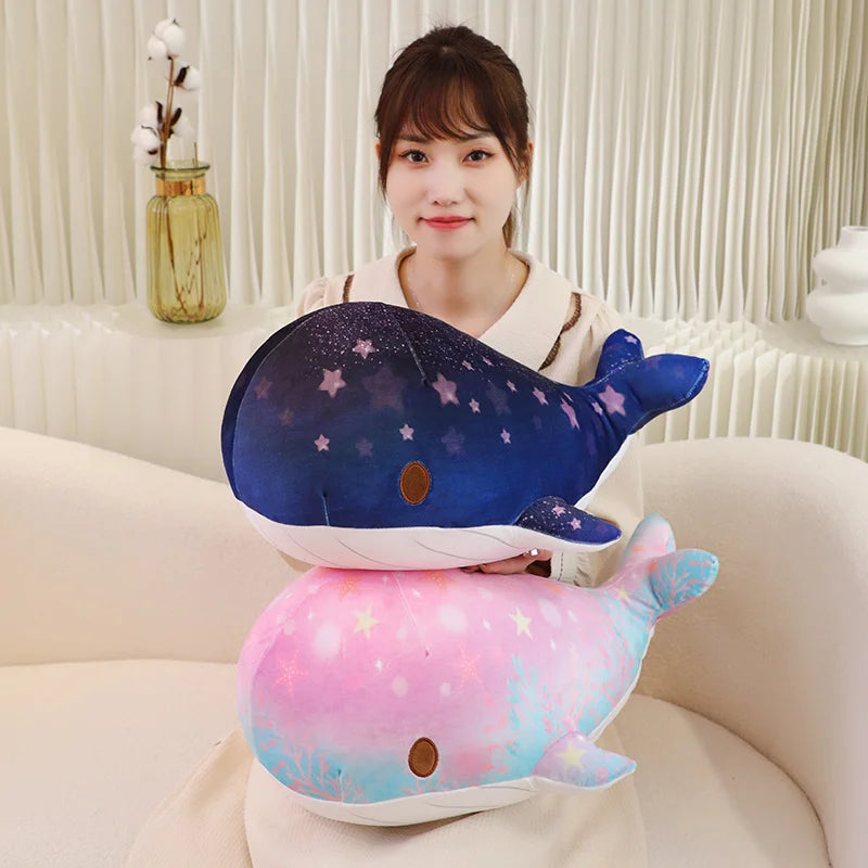 kawaiies-softtoys-plushies-kawaii-plush-Galaxy Starry Kawaii Blue Pink Whale Plushies Soft toy