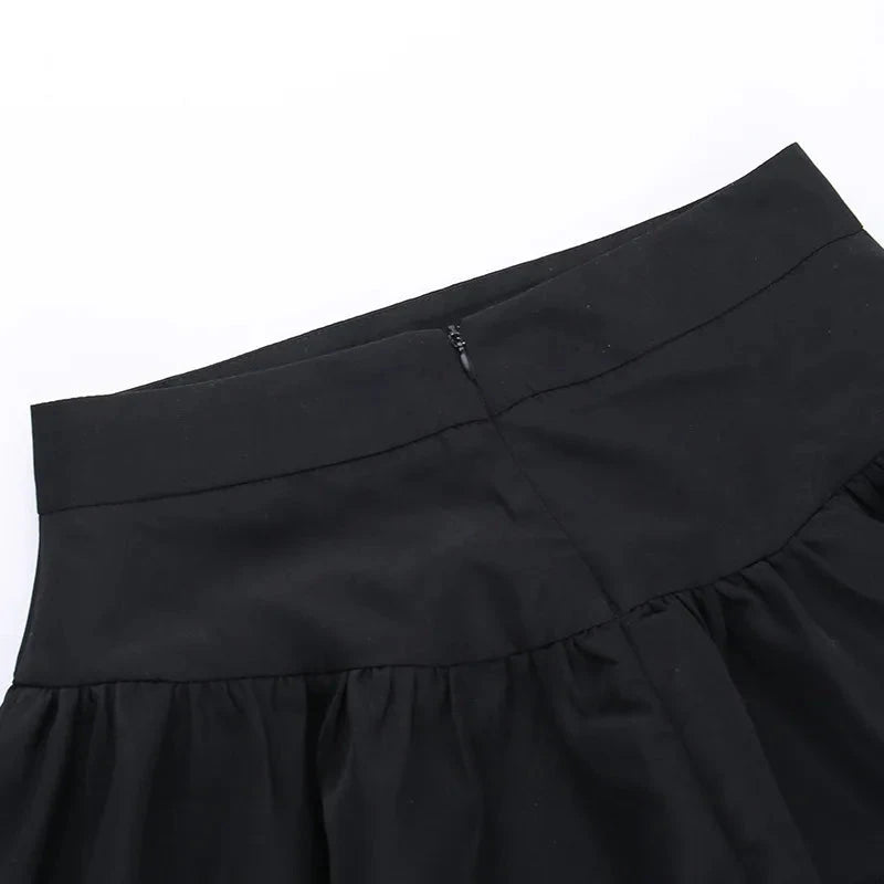kawaiies-softtoys-plushies-kawaii-plush-Gothic Witch Punk Irregular Black Skirt Apparel
