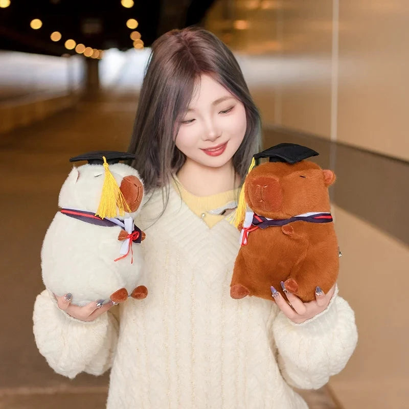 kawaiies-softtoys-plushies-kawaii-plush-Graduation Scholar Capybara Plush Soft toy