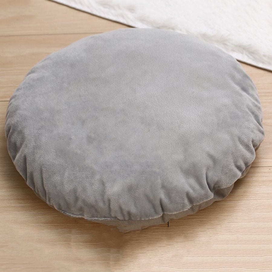 kawaiies-softtoys-plushies-kawaii-plush-Gray Cat-themed Cat Dog Pet Round Cave House pet toys