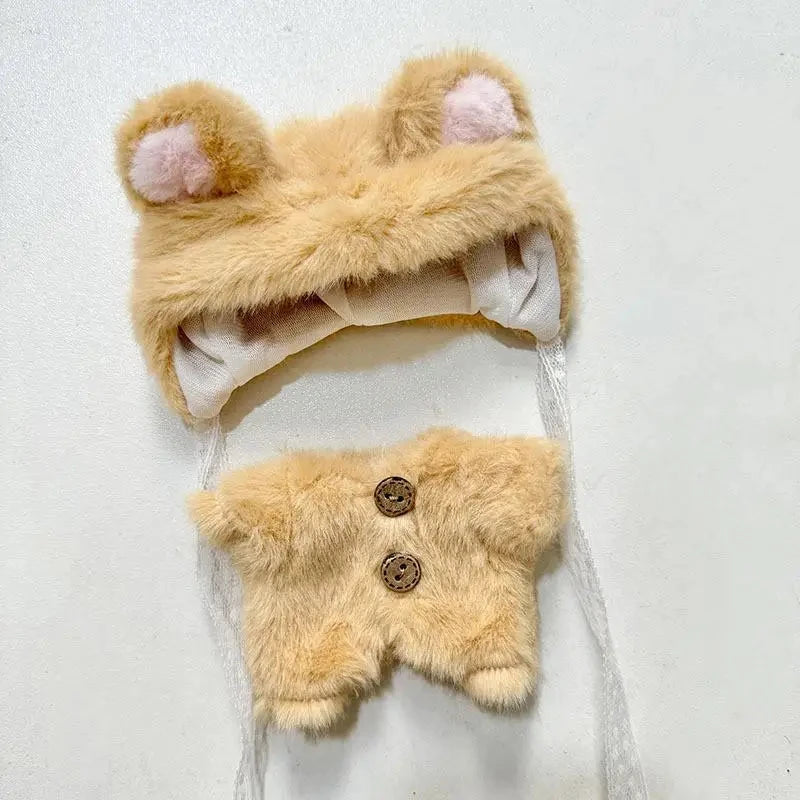 kawaiies-softtoys-plushies-kawaii-plush-Handmade Bear Costume Labubu Outfit