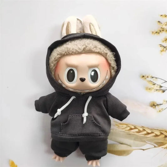 kawaiies-softtoys-plushies-kawaii-plush-Handmade Cozy Hoodie Joggers Labubu Outfit Accessories
