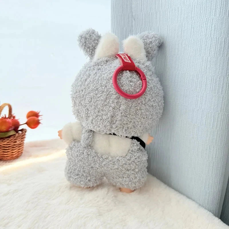 kawaiies-softtoys-plushies-kawaii-plush-Handmade Fluffy Animals Labubu Doll Outfit Collection Accessories