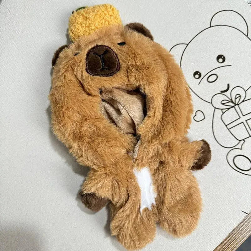 kawaiies-softtoys-plushies-kawaii-plush-Handmade Labubu Capybara Onesie Outfit Accessories